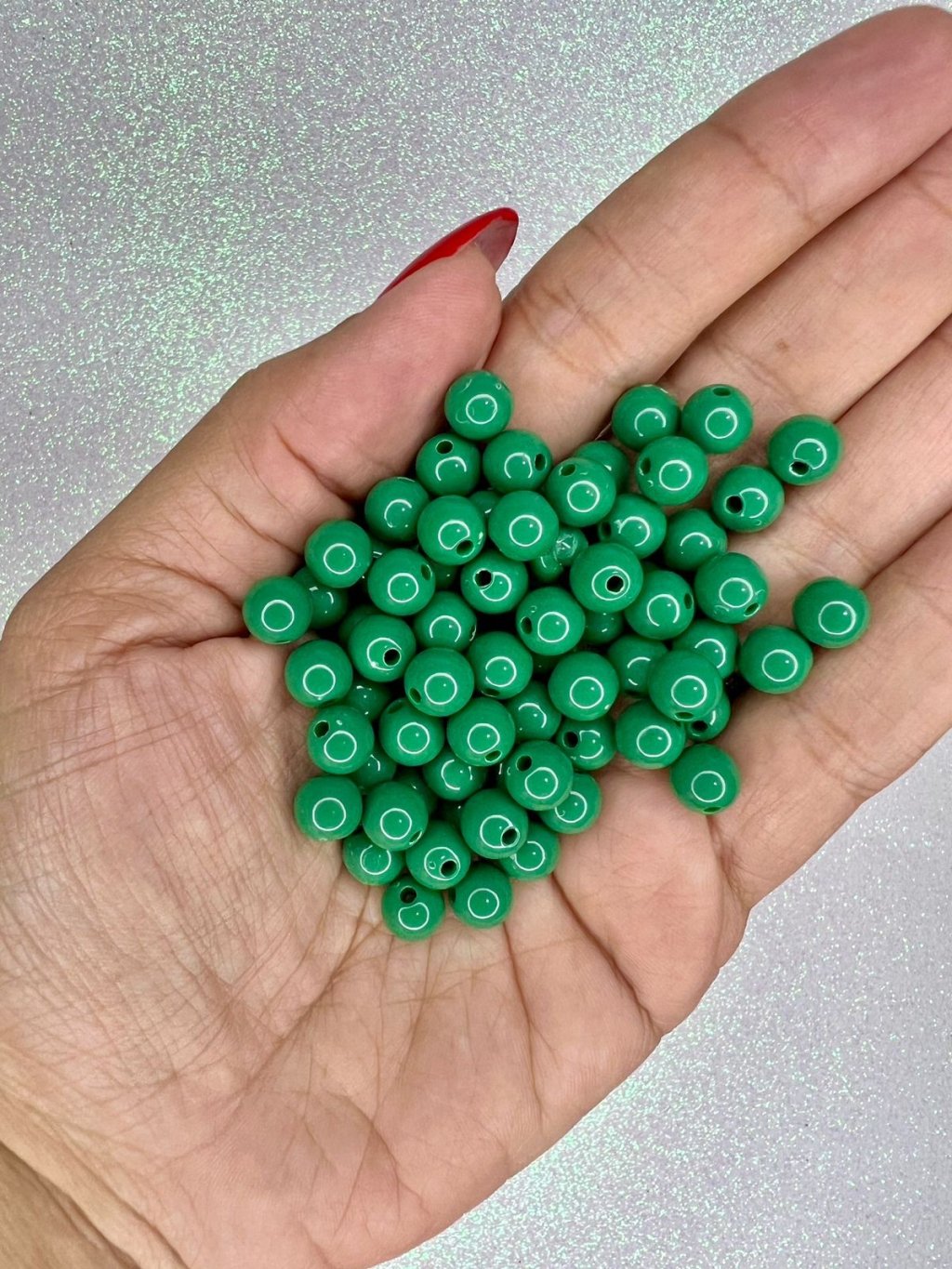 Bola Lisa n°8 Leitosa VERDE BANDEIRA ESCURO 20g