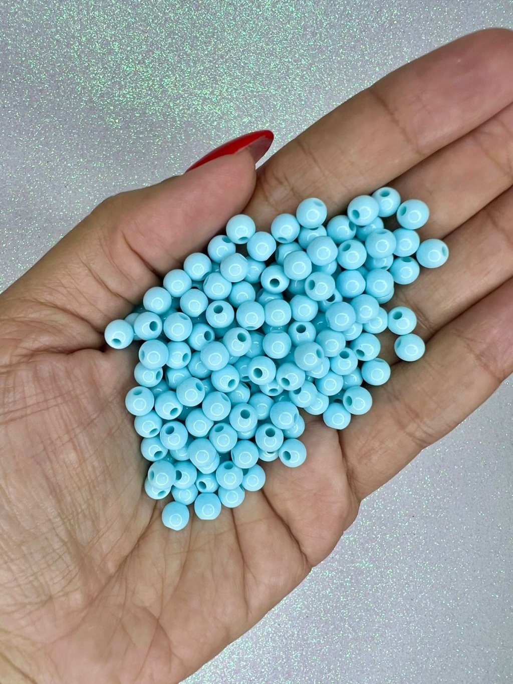 Bola Lisa n°6 Leitosa AZUL CLARO 20g