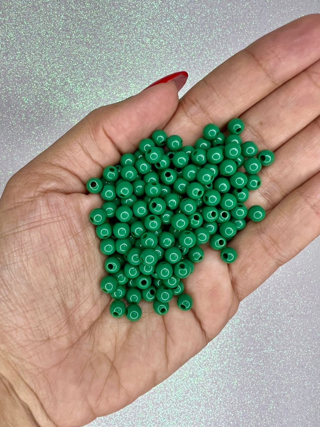 Bola Lisa n°6 Leitosa VERDE BANDEIRA ESCURO 20g