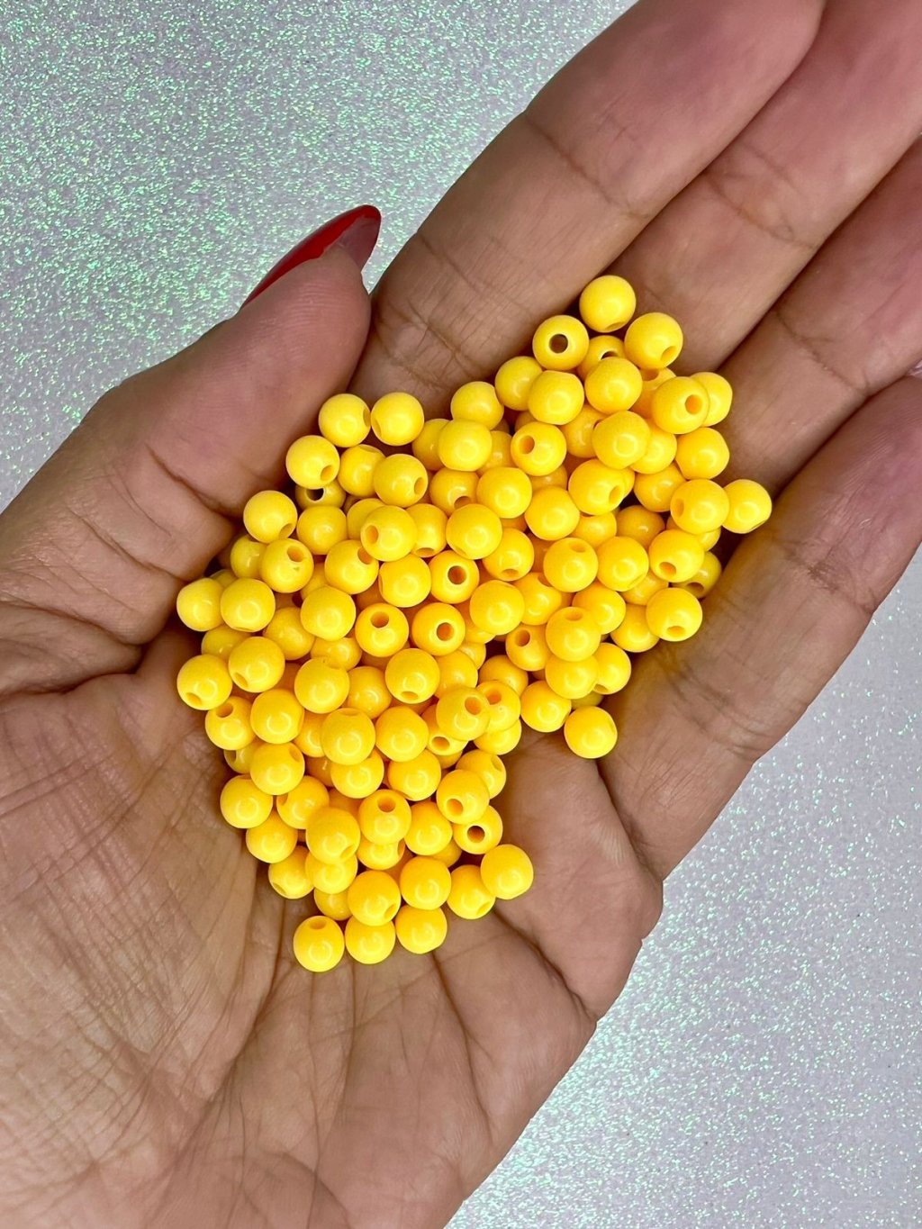 Bola Lisa n°6 Leitosa AMARELO MÉDIO 20g