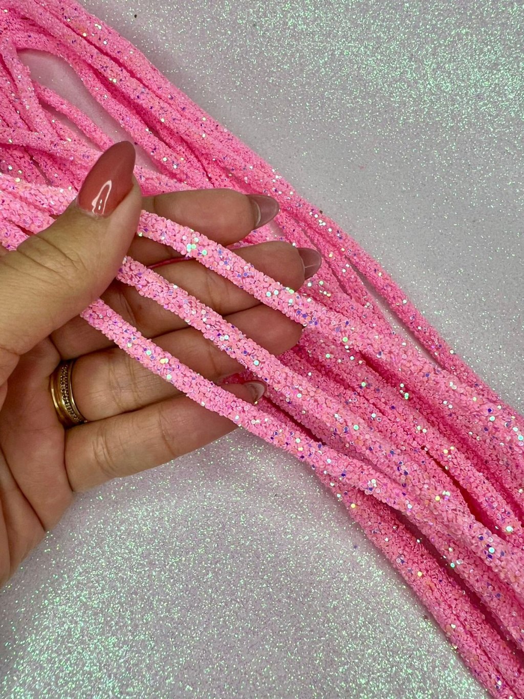 Tubo Silicone Brilho Ref:48616 Lomil ROSA CLARO metro