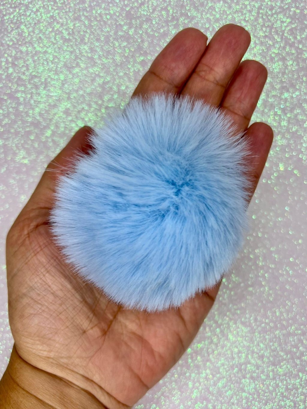 Pompom Pelúcia GG Yama Ref:40153 AZUL CLARO 70mm 01und