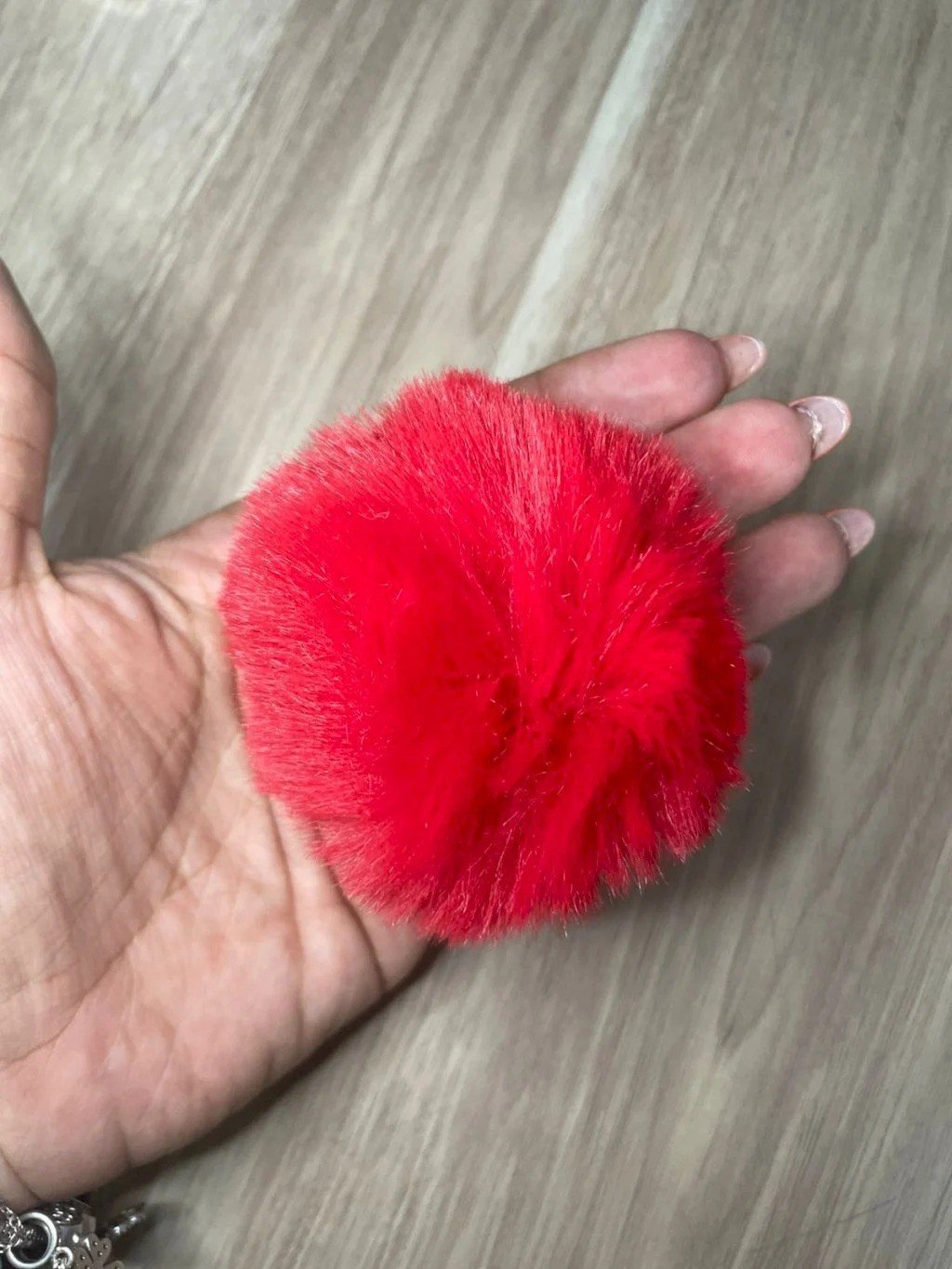 Pompom Pelúcia GG Yama Ref:40153 VERMELHO 70mm 01und