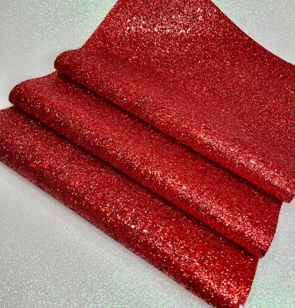 Lonita Flocada Gliter Yama Ref:43561 VERMELHO 40x27cm