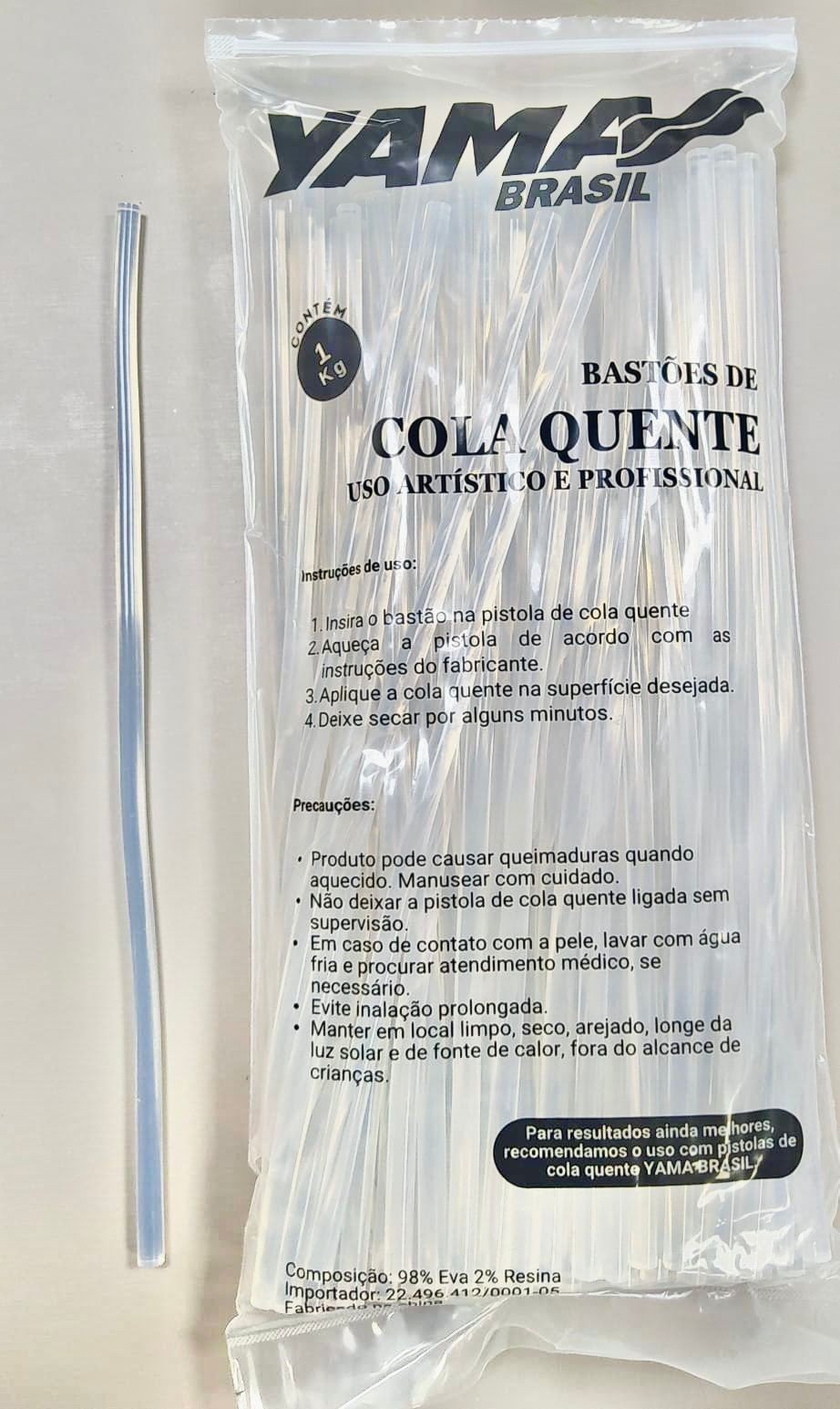 Cola Quente Fina TRANSPARENTE Yama 7mm