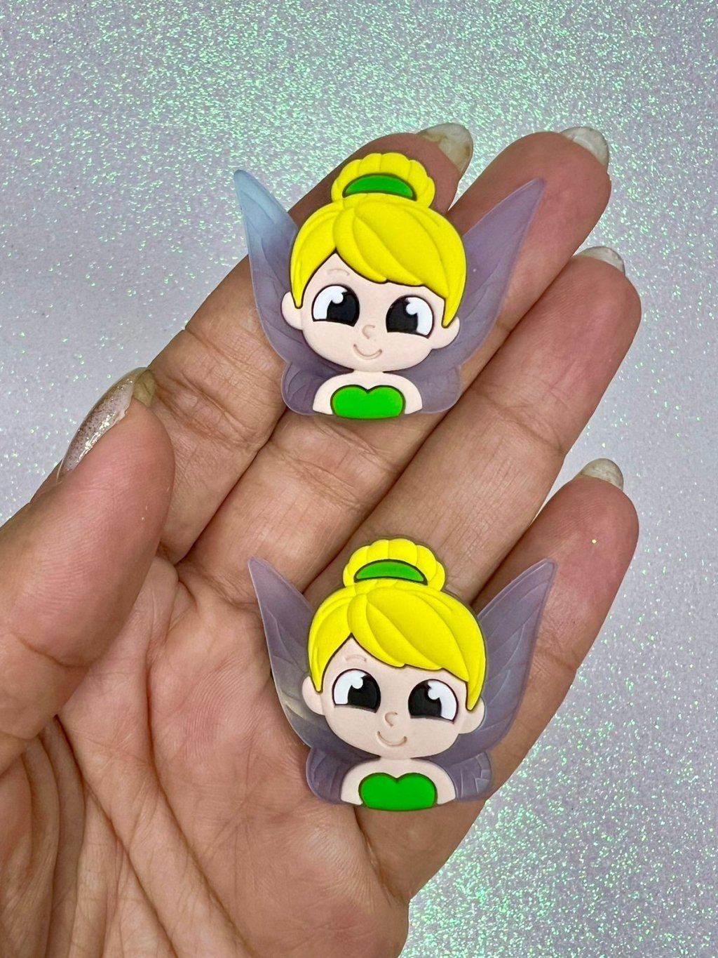 Aplique Emborrachado Princesa Sininho FrrImport Ref:48785 35mm 02und