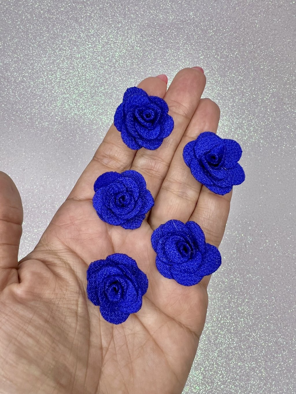 Rosa tecido poliéster Lomil Ref:38182 AZUL ROYAL 30mm 05und