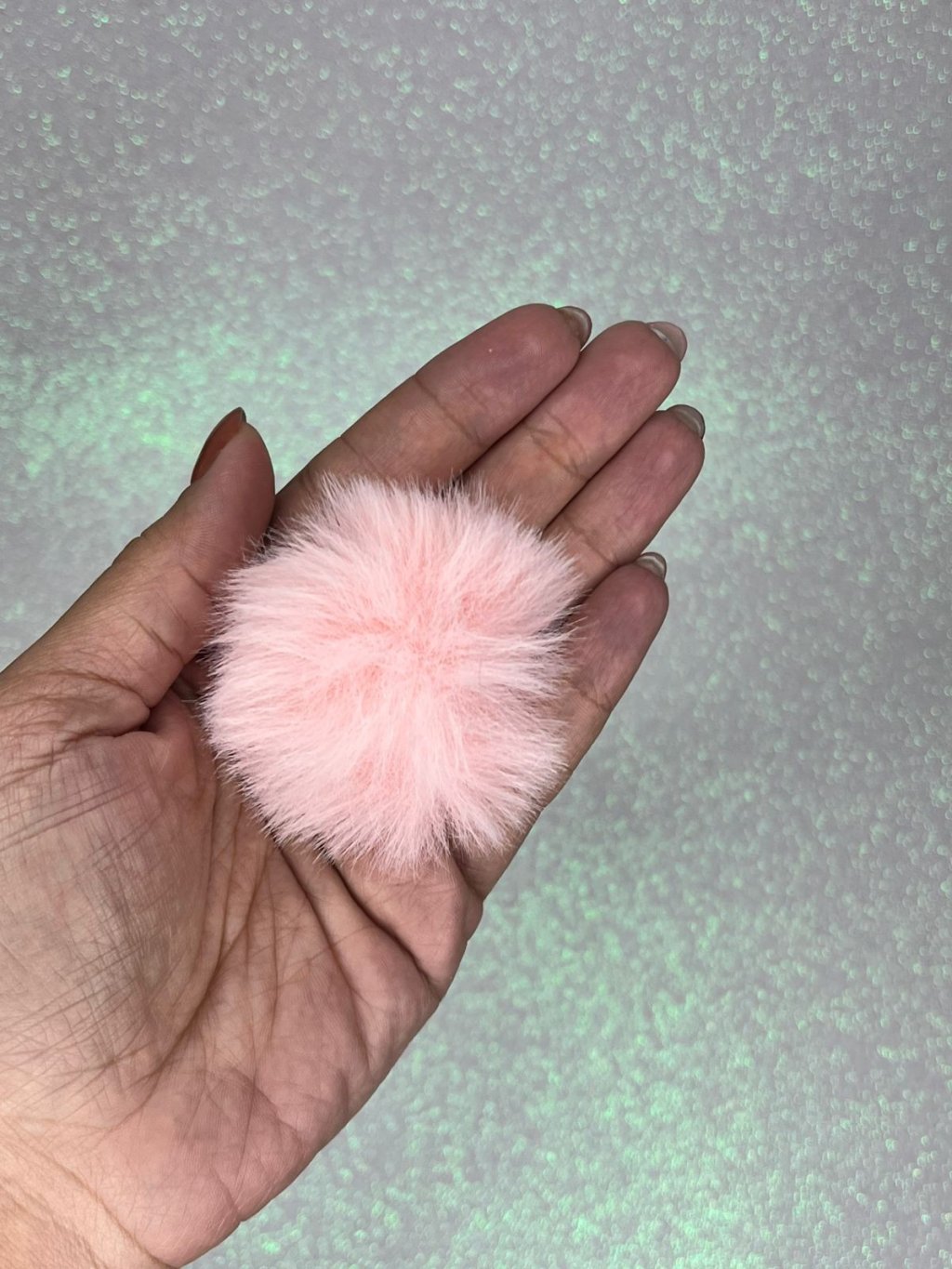 Pompom Pelúcia G Ref:41131 SALMÃO Lomil 40mm Unidade