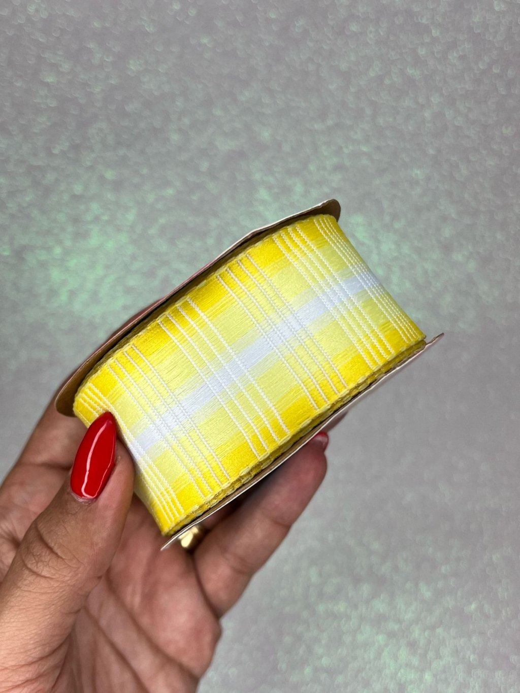 Fita Listra Degradê Sinimbu Ref:1979/38 cor02-AMARELO 38mm