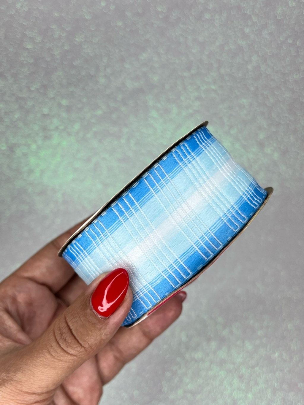 Fita Listra Degradê Sinimbu Ref:1979/38 cor07-AZUL 38mm