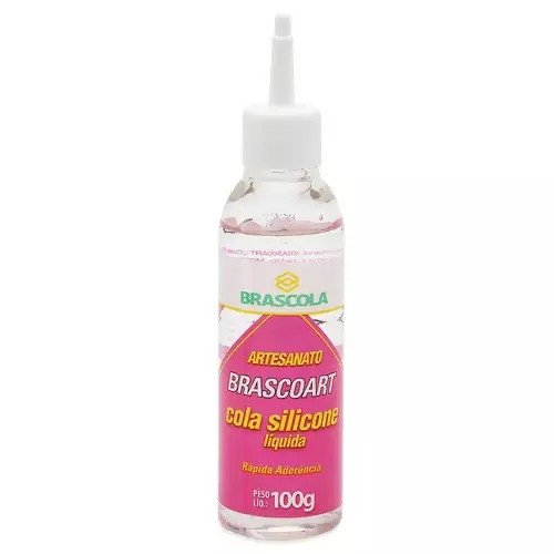 Cola Silicone Artesanato Brascola 100g