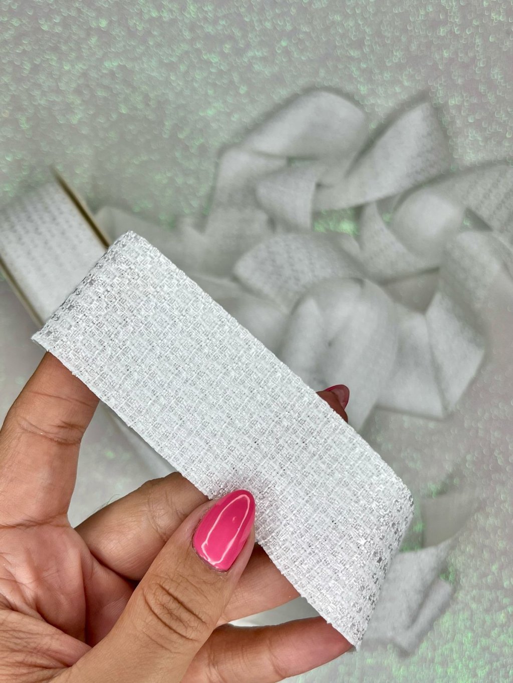 Fita Xadrez PiedPoule Yama Ref:40515 BRANCA 38mm 02mt