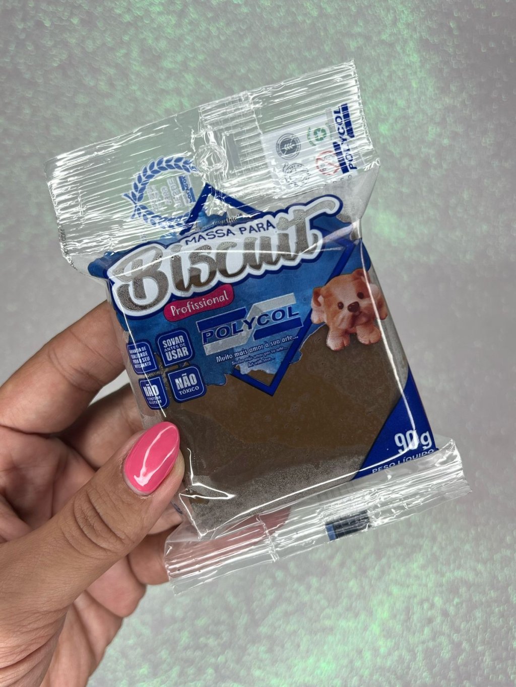 Massa Biscuit Polycol CASTANHO 90g