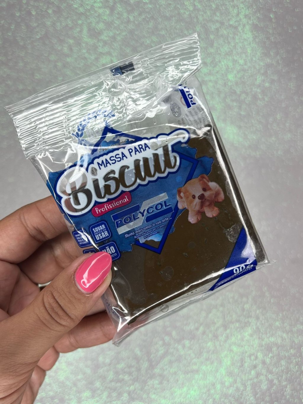 Massa Biscuit Polycol CHOCOLATE 90g