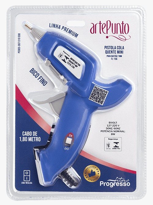 Pistola Cola Quente ArtePunto Mini FL-156 8W