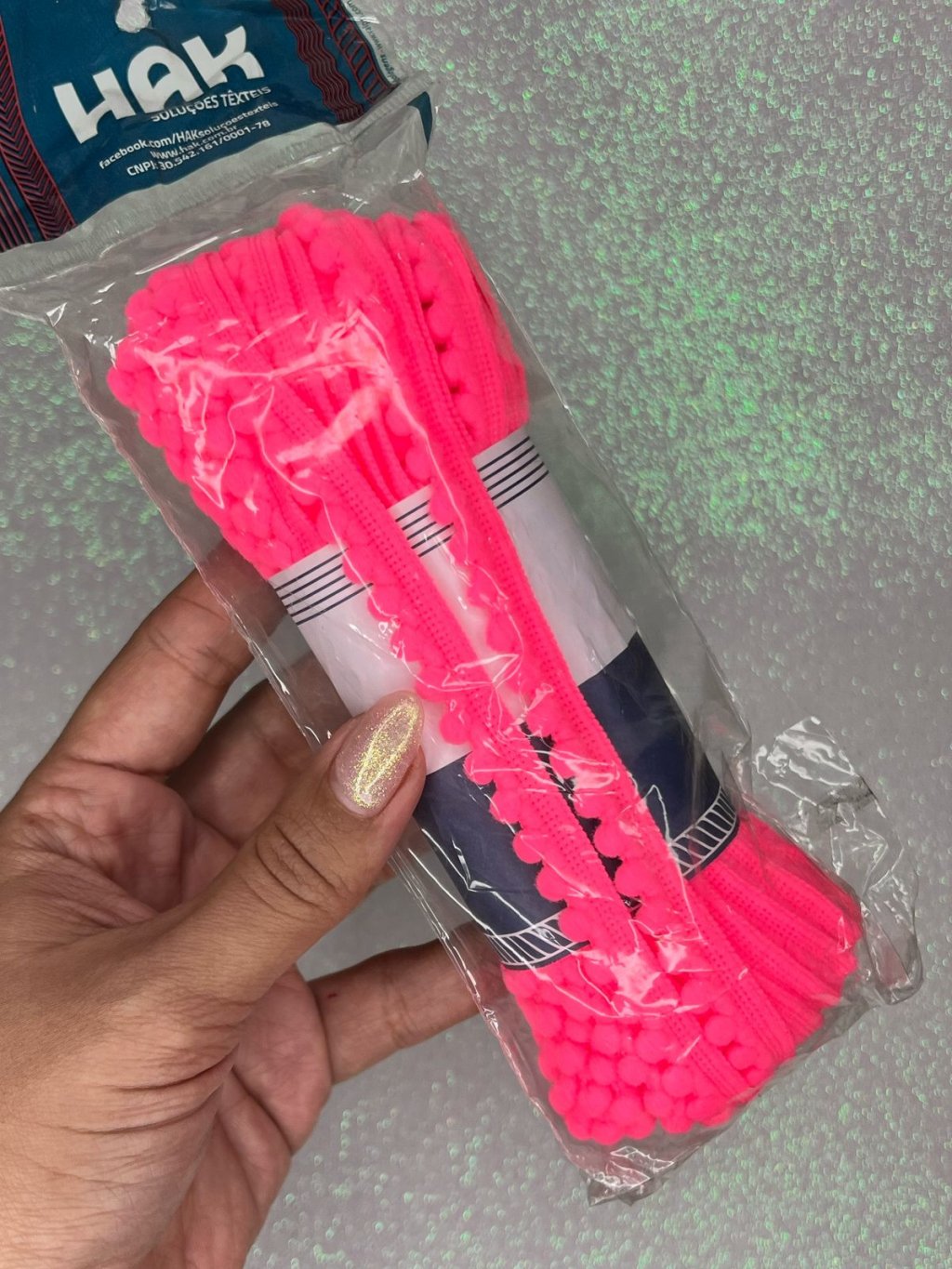 Grelô Mini HAK ROSA POWER Ref: POM/MINI 13mm 10mt