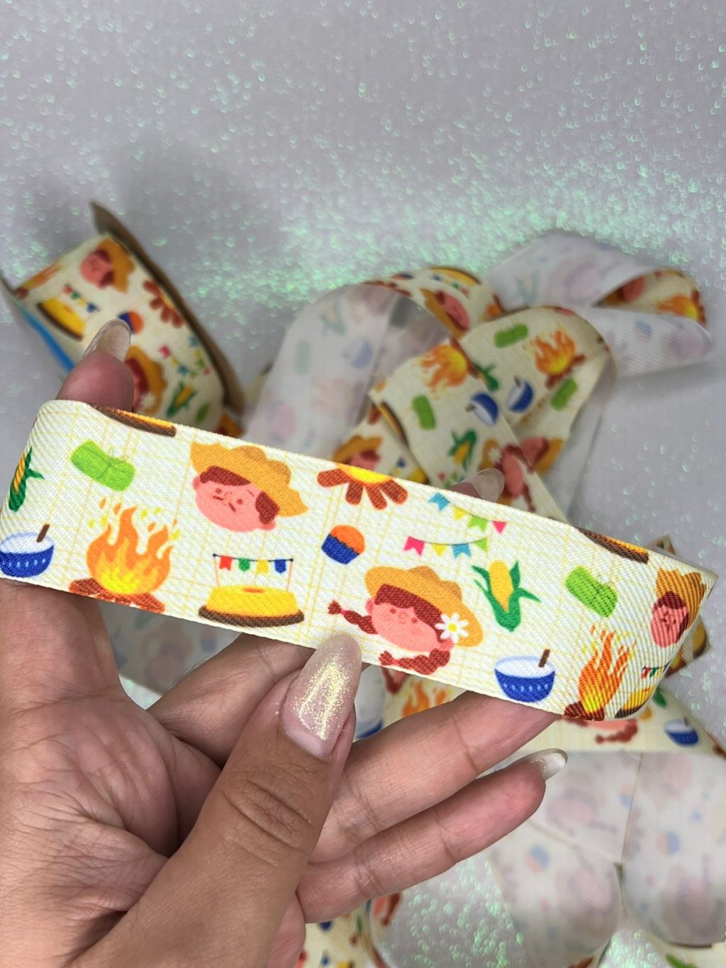 Fita Jeans Junina Menino/Menia Sinimbu Ref:1949/38 Cor 38mm