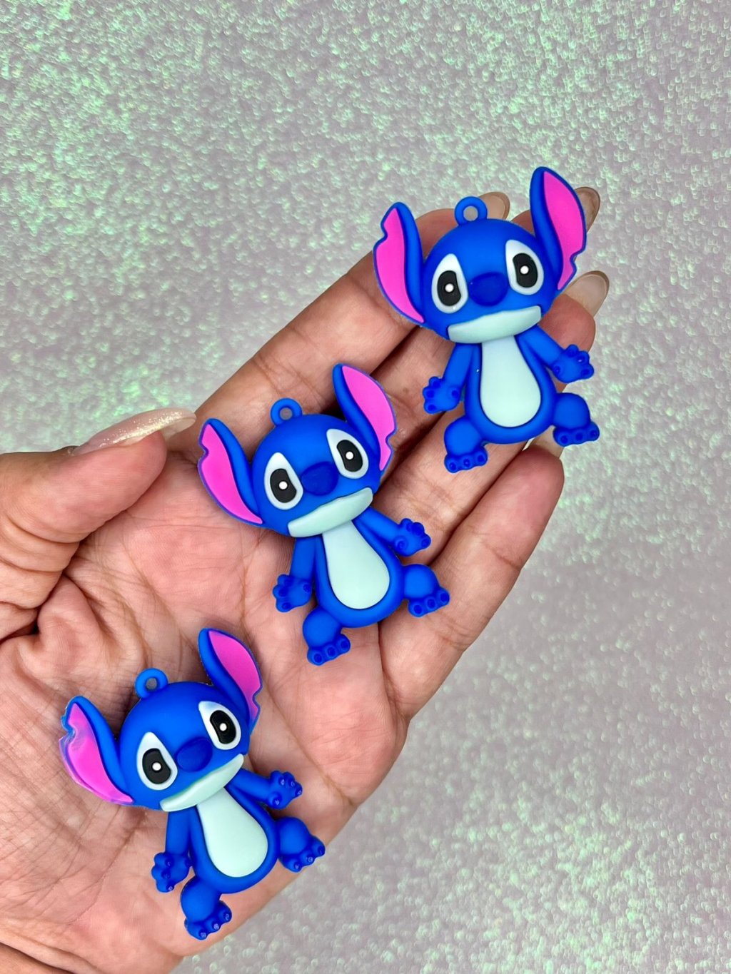 Chaveiro Emborrachado Stitch Ref:49882 Lomil 55mm UNIDADE