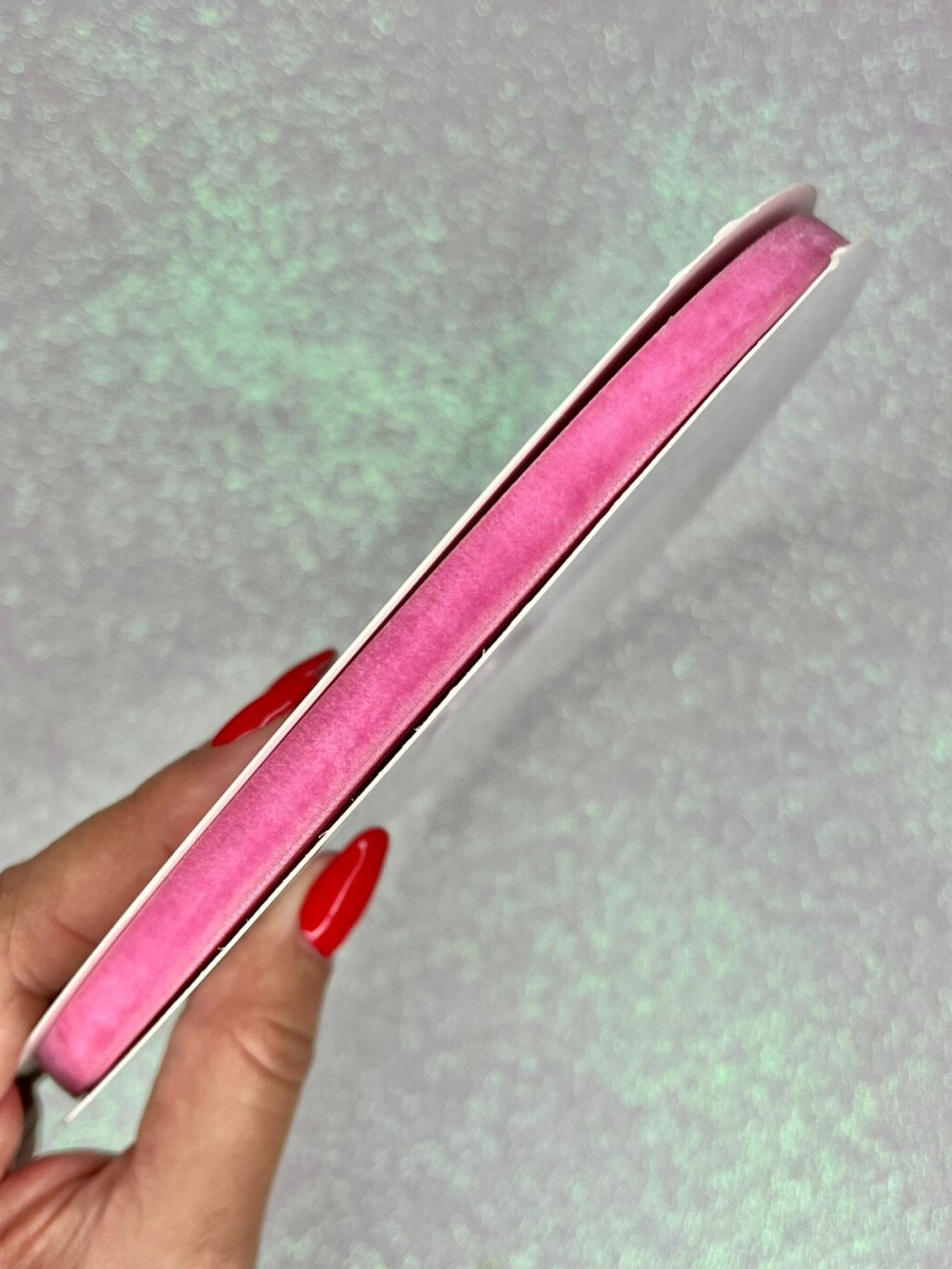 Fita Veludo n°2 Mili Cor17-Rosa Chiclete 10mm 05mt