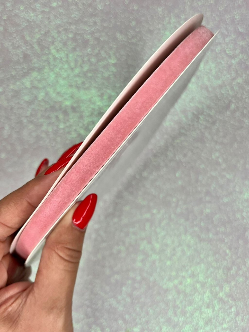 Fita Veludo n°2 Mili Cor16-Goiaba 10mm 05mt