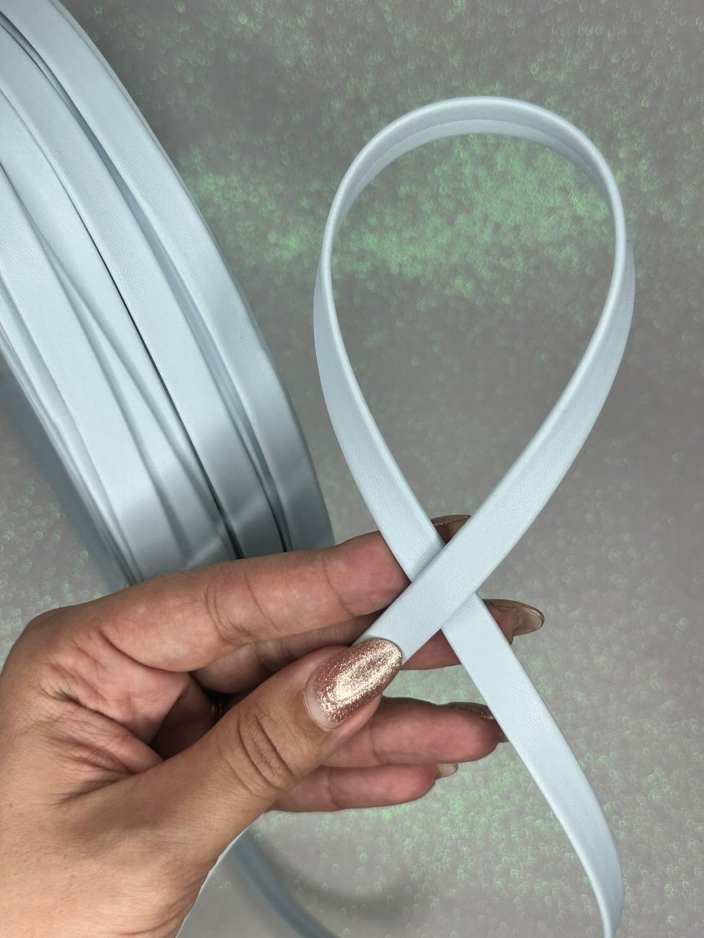 Tira Napa Fosca PatImport Ref:50147 AZUL CANDY 10mm metro