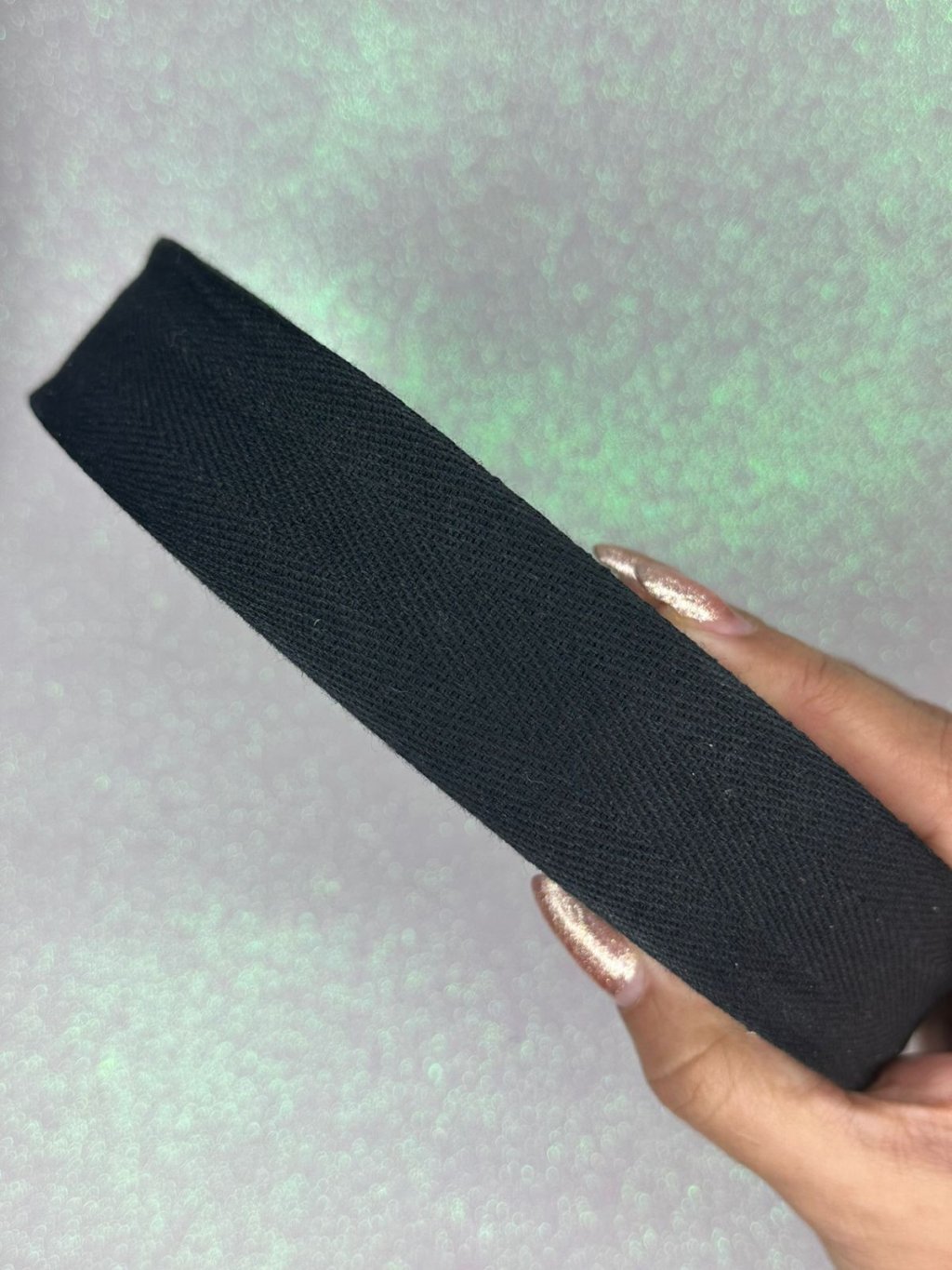 Fita Cadarço Algodão Patimport Ref:50154 PRETO 35mm 05mt