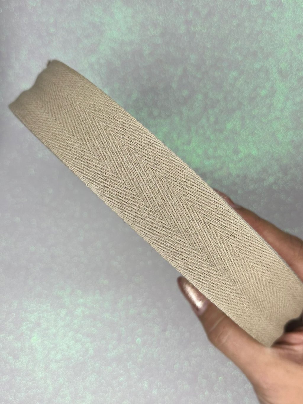 Fita Cadarço Algodão Patimport Ref:50154 CAPUCCINO 35mm 05mt