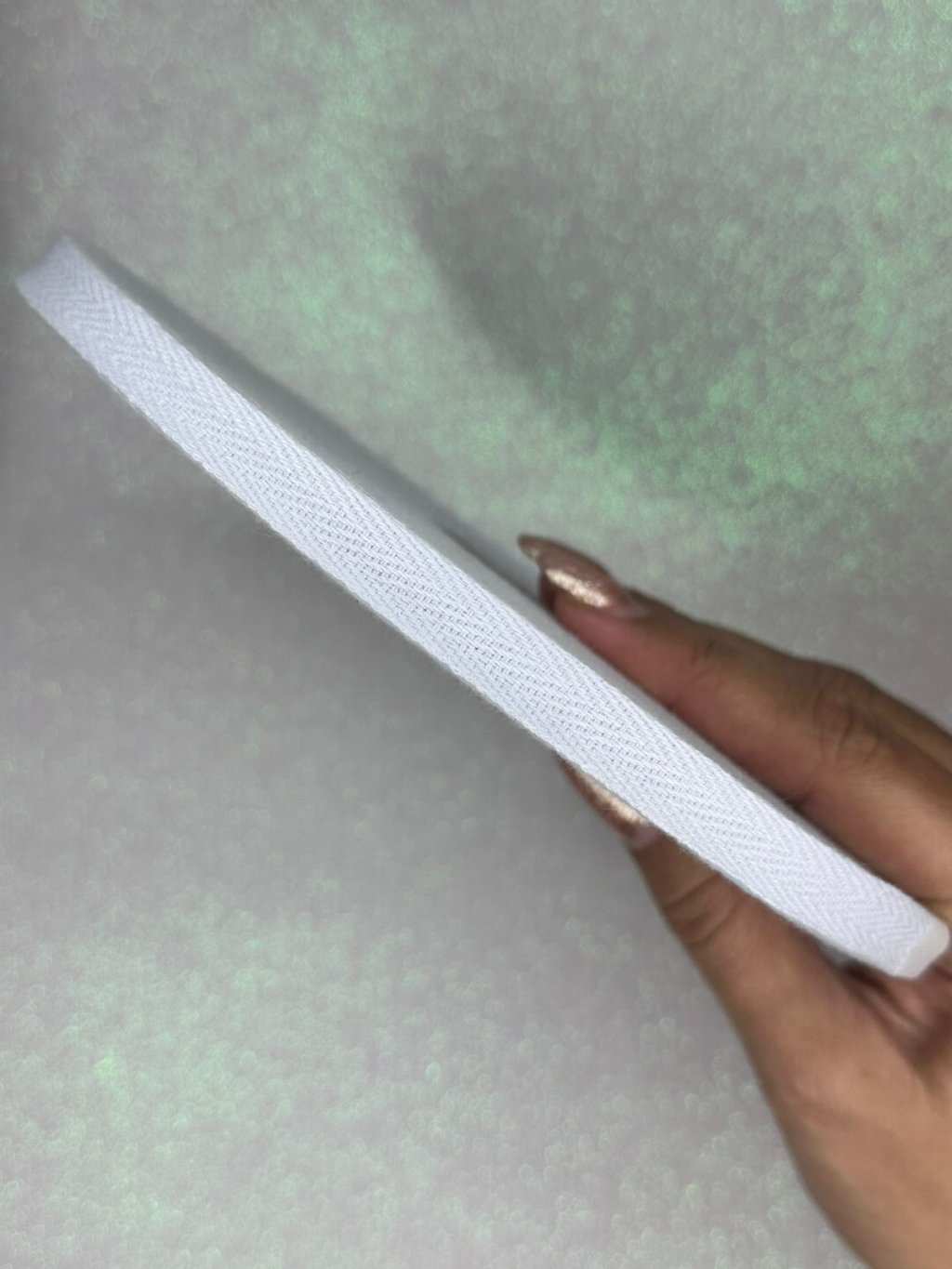 Fita Cadarço Algodão Patimport Ref:50150 BRANCO 10mm 05mt