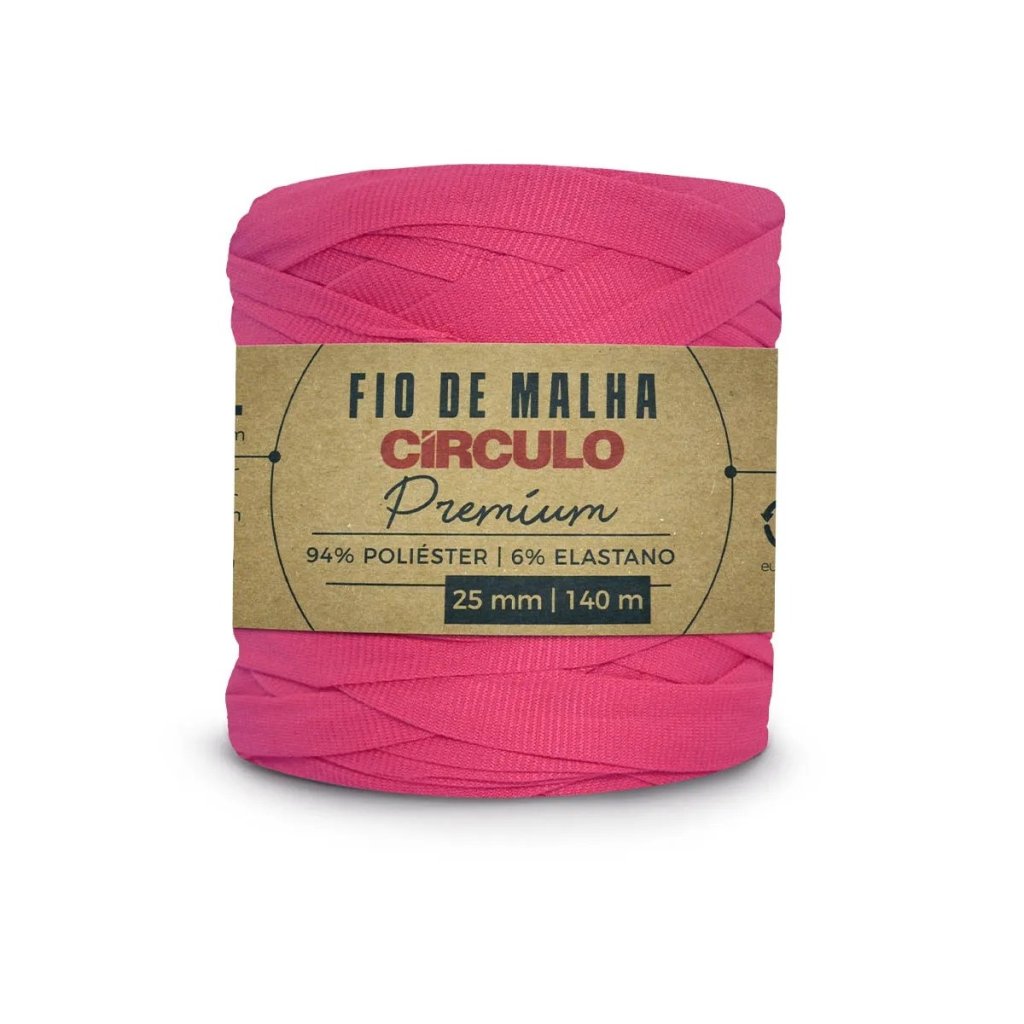 Fio Malha Circulo Premium Cor6156-TUTTI FRUTTI 25mm 140mt