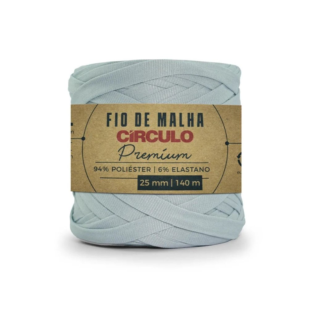 Fio Malha Circulo Premium Cor8225-CROMIO 25mm 140mt