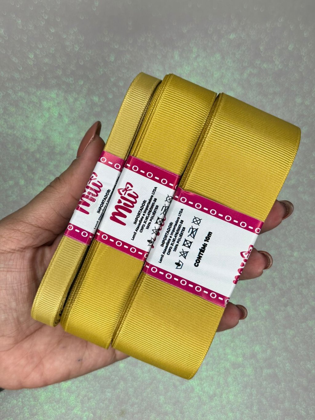 Fita Gorgurão Lisa Mili Cor687-DJON 10mt