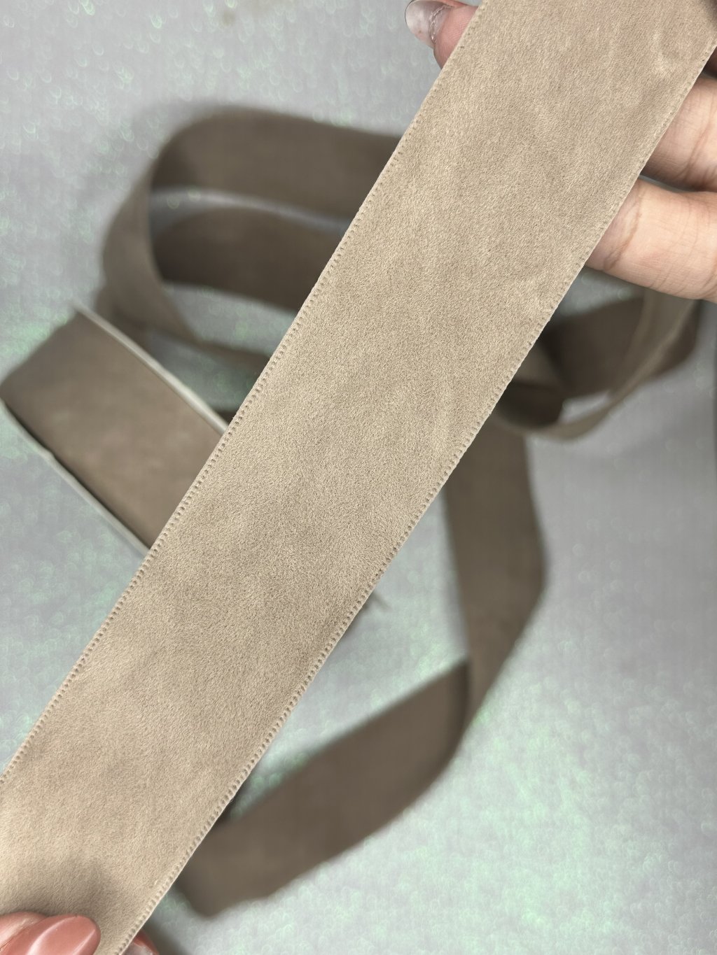 Fita Camurça Lomil Ref:50249 CAPUCCINO 38mm 02mt