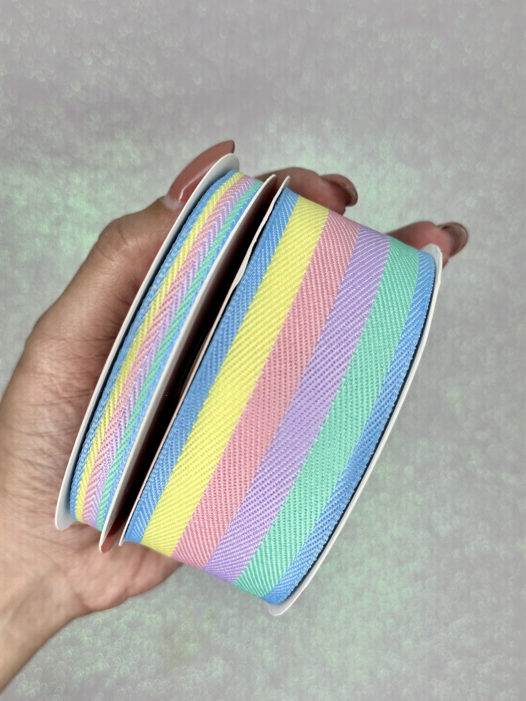 Fita Gorgurão Listra Candy Yama 9,14mt