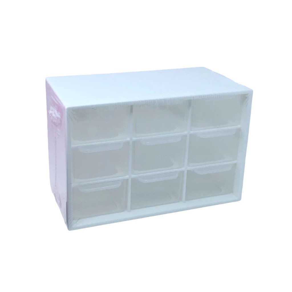 Gaveteiro Organizador Lomil BRANCO 9 divisórias