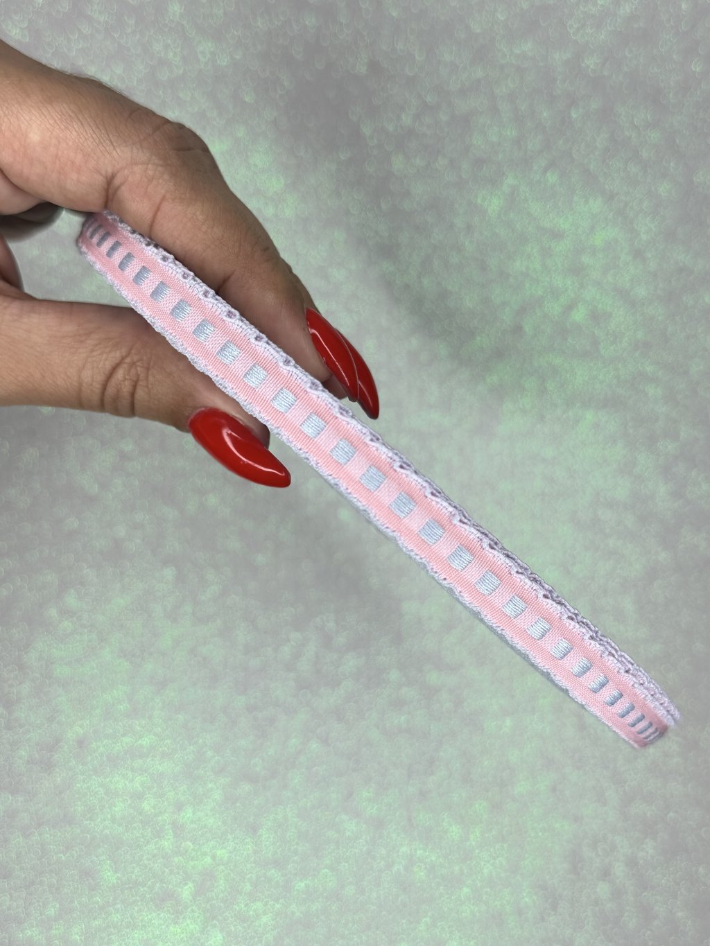 Fita Entremeio Falso Mili n°2 Ref:50601 ROSA/AZUL 10mm 