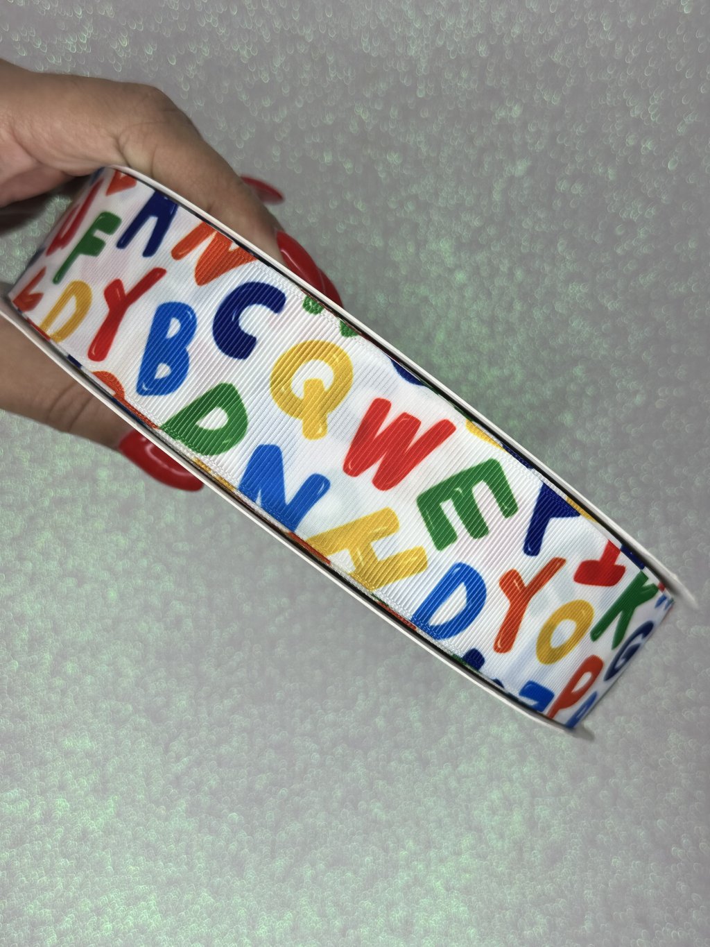 Fita Gorgurão Yama Escolar LETRAS COLOR 38mm 05mt