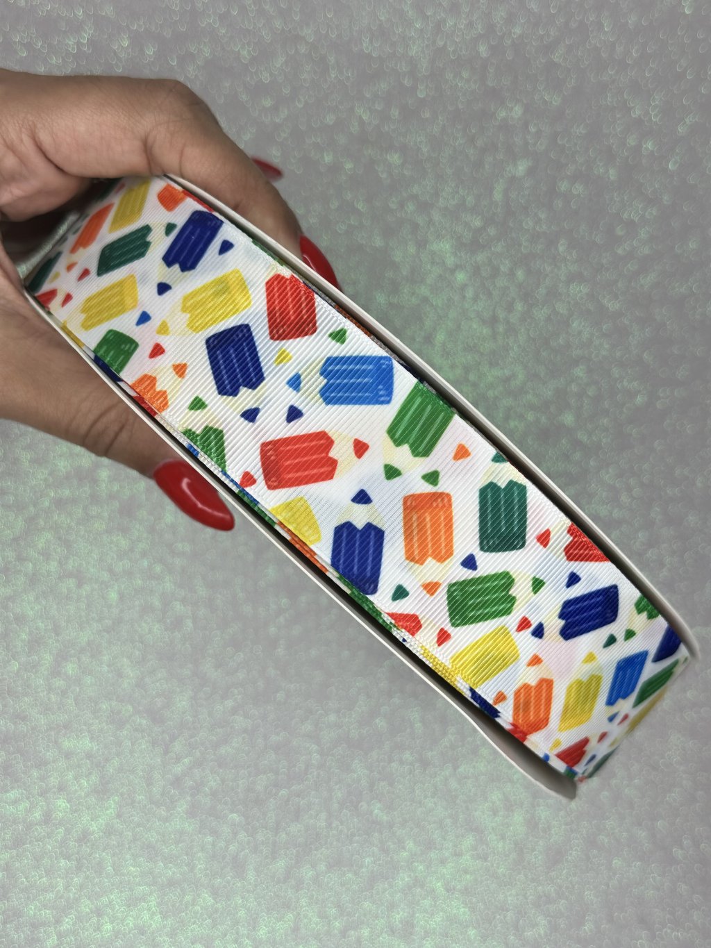 Fita Gorgurão Yama Escolar LÁPIS COLOR 38mm 05mt