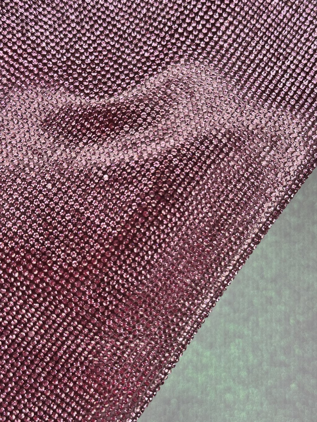 Micro Manta Strass Lomil 2mm ROSA CLARO 