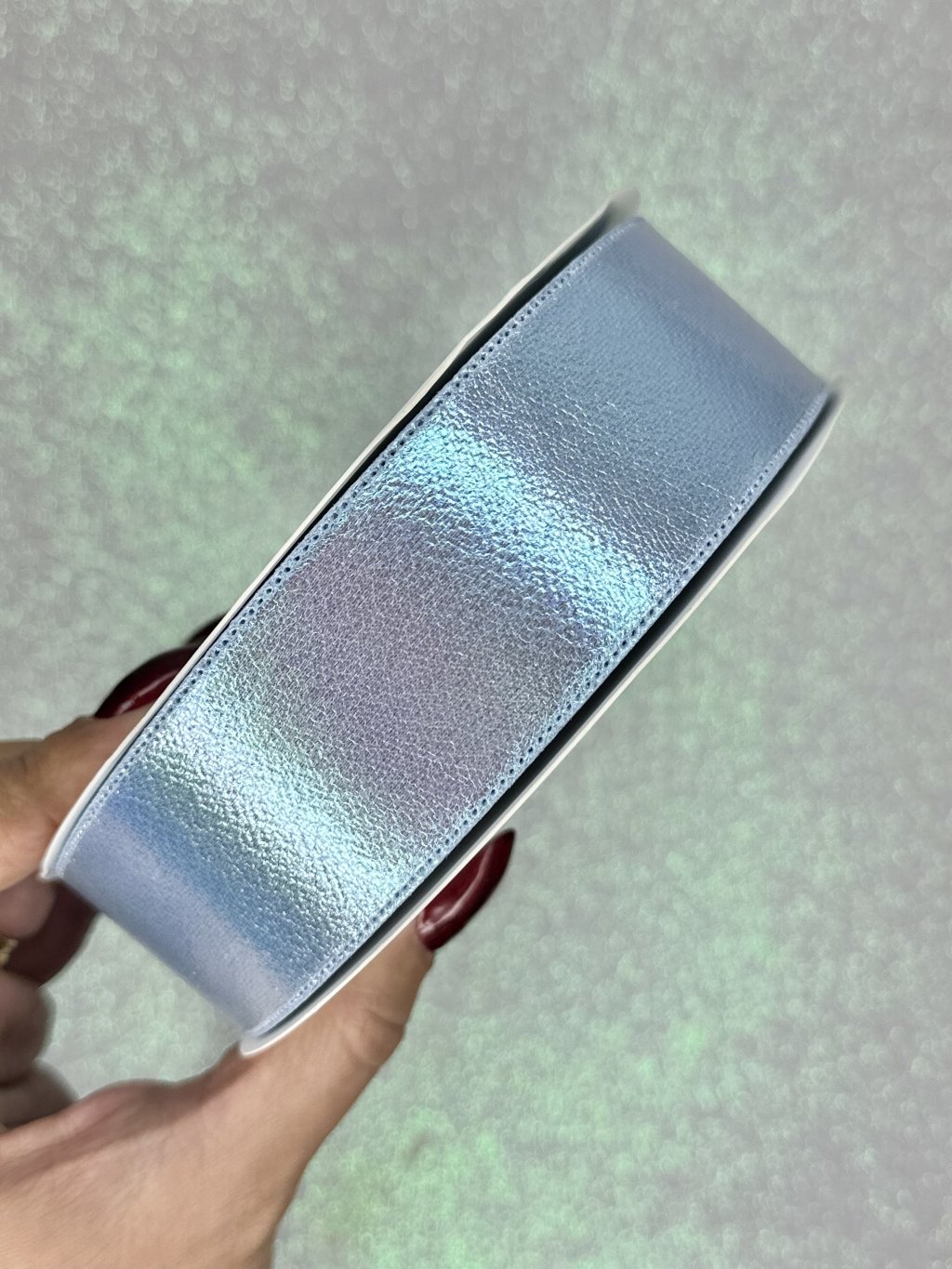 Fita Laminada Irisada Mili Ref:50675 AZUL 38mm 02mt