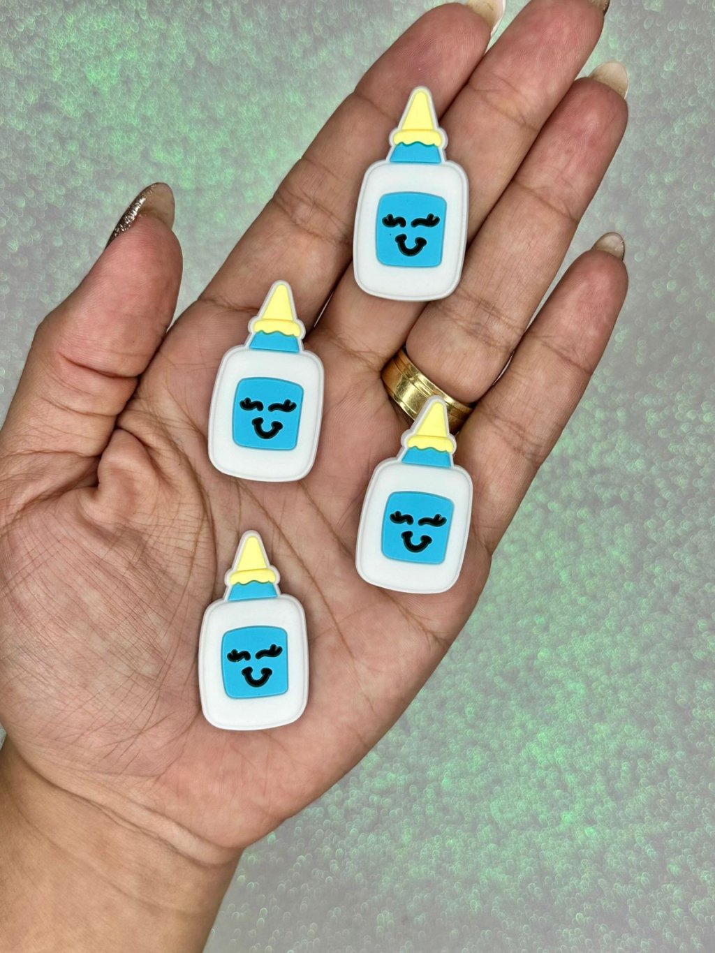 Aplique Emborrachado Tubo Cola PatImport Ref:50716 40mm 02und