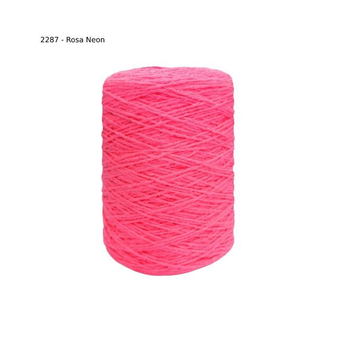 Barbante Stilo n°6 4/6 Cor2287-ROSA NEON 512mt