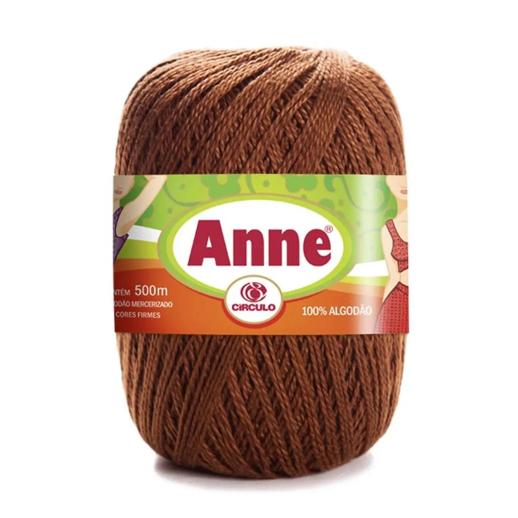 Linha Anne Circulo 7504-MOGNO 500mt