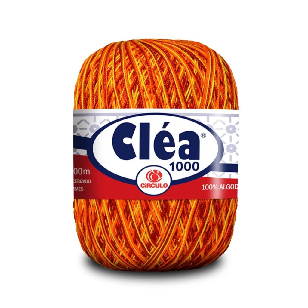 Linha Cléa Mescla Cor9165 (HIBISCO AMARELO) Circulo 1000mt