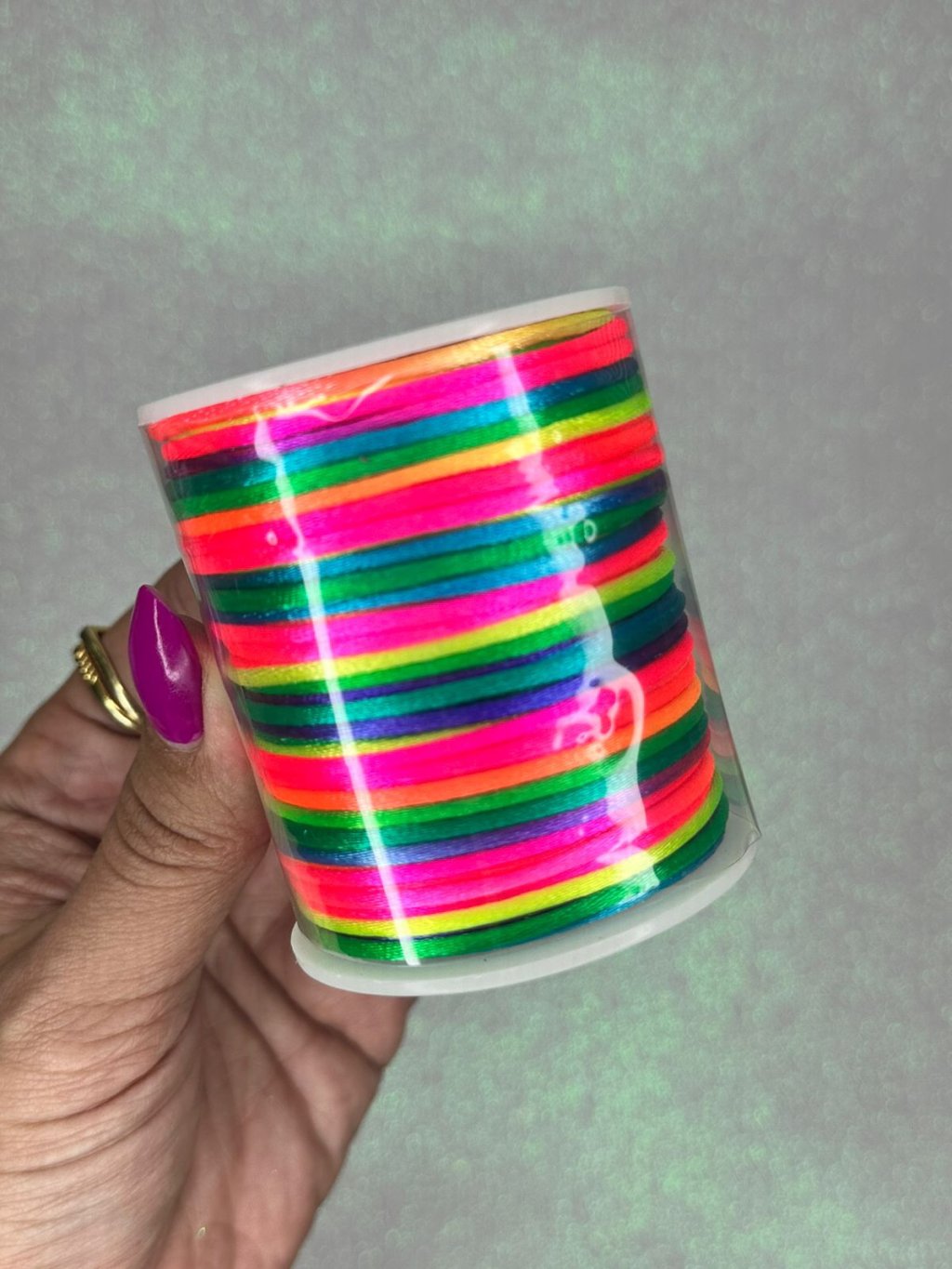 Rabo de rato cetim Yama MULTICOR ESCURO 2mm 50mt