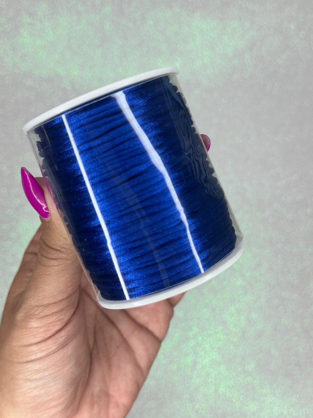 Rabo de rato cetim Yama cor329-AZUL ROYAL 2mm 50mt