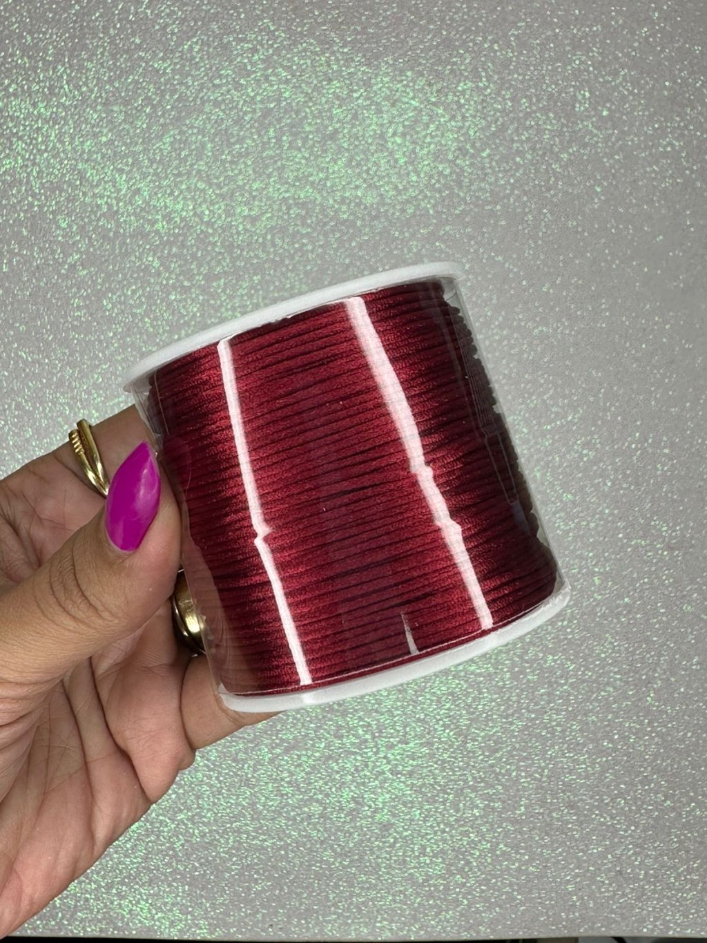 Rabo de rato cetim Yama Cor260-MARSALA 1mm 100mt