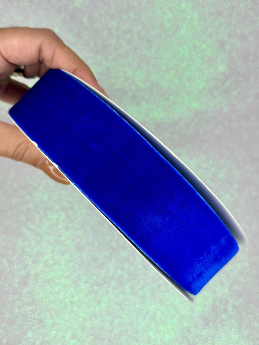 Fita Veludo n°9 LImport Ref:50934 AZUL ROYAL 38mm 03mt