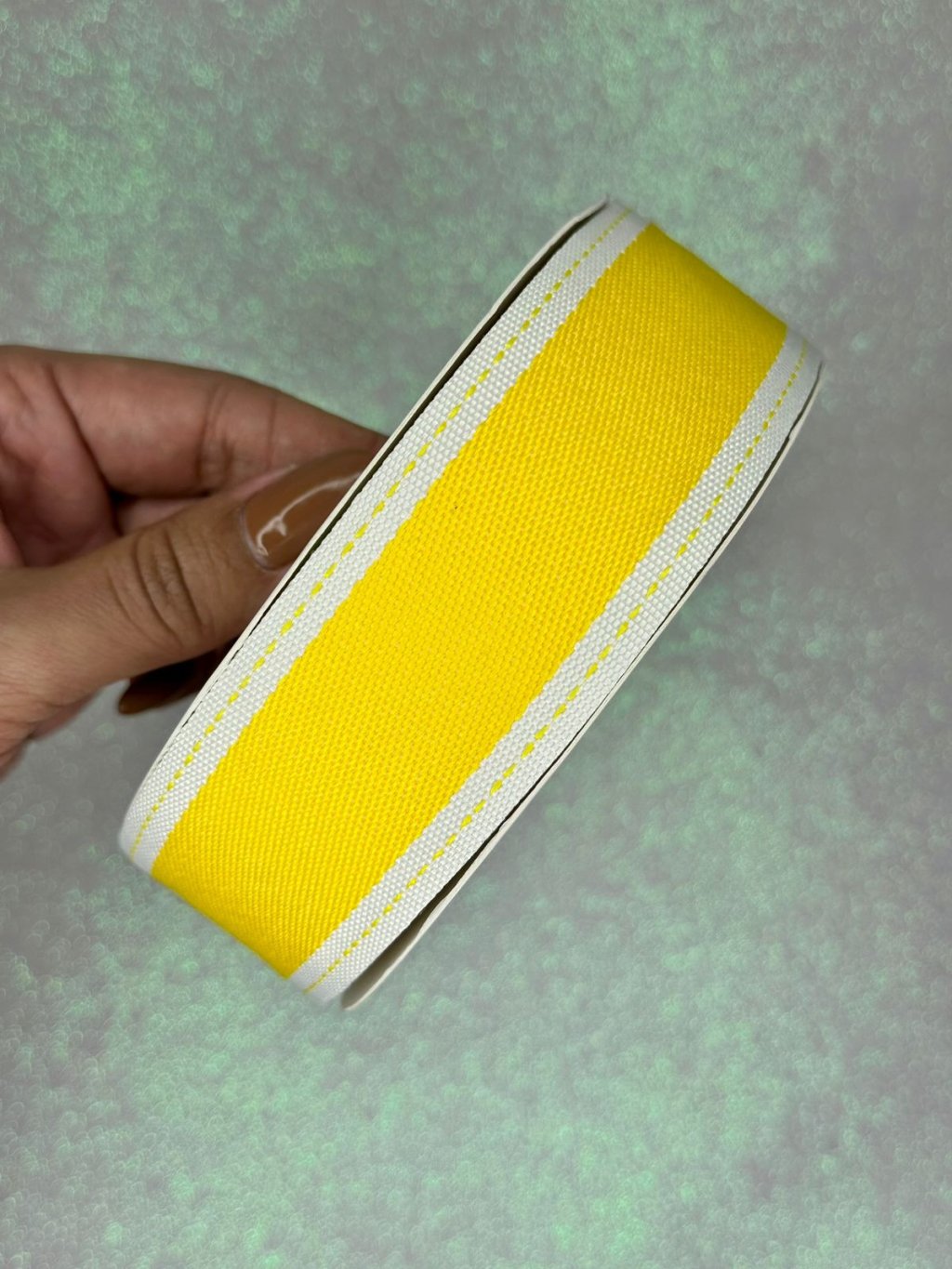 Fita Pespontada Mili nº9 Ref:50953 Cor645-AMARELO 38mm 03mt