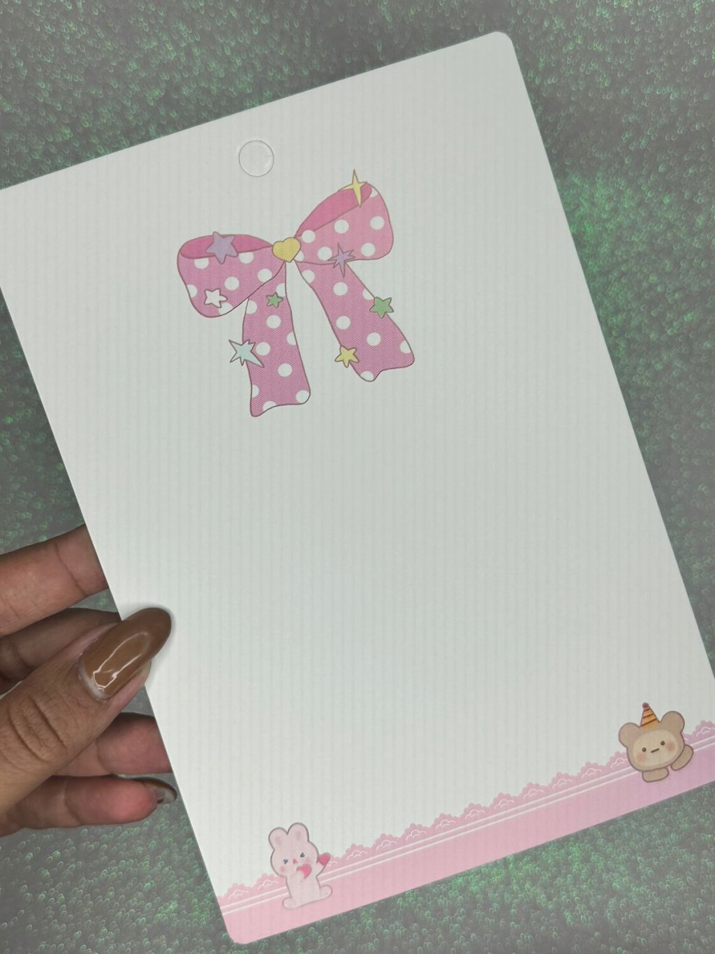 Papeletas para Faixa Laço/Estrela Lomil LM590 18,5cm x 13cm ROSA 25und