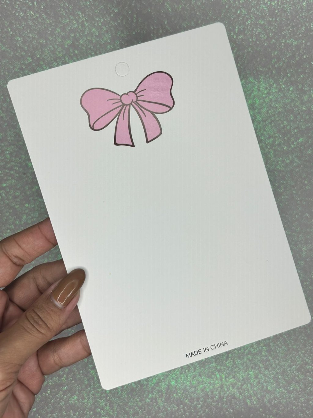 Papeletas para Faixa Lisa Laço ROSA Lomil LM590 18,5cm x 13cm 25und